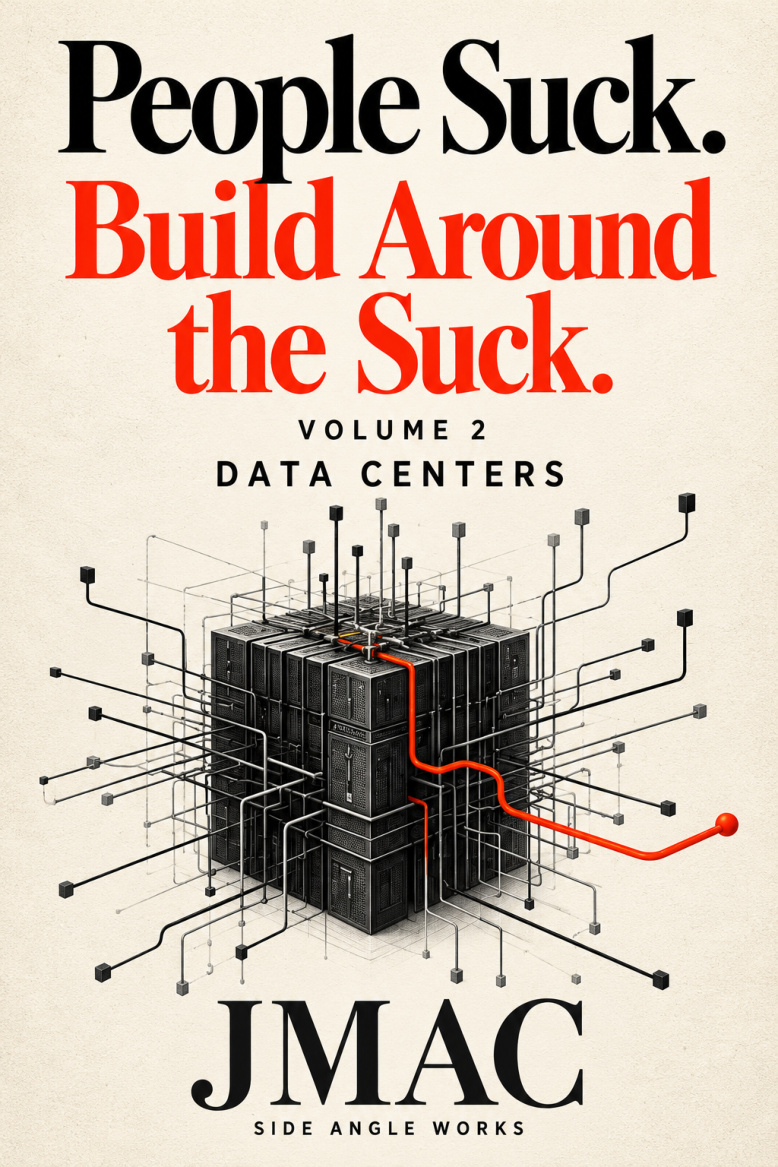 People Suck. Build Around the Suck. Volume 2: Data Centers, by JMAC